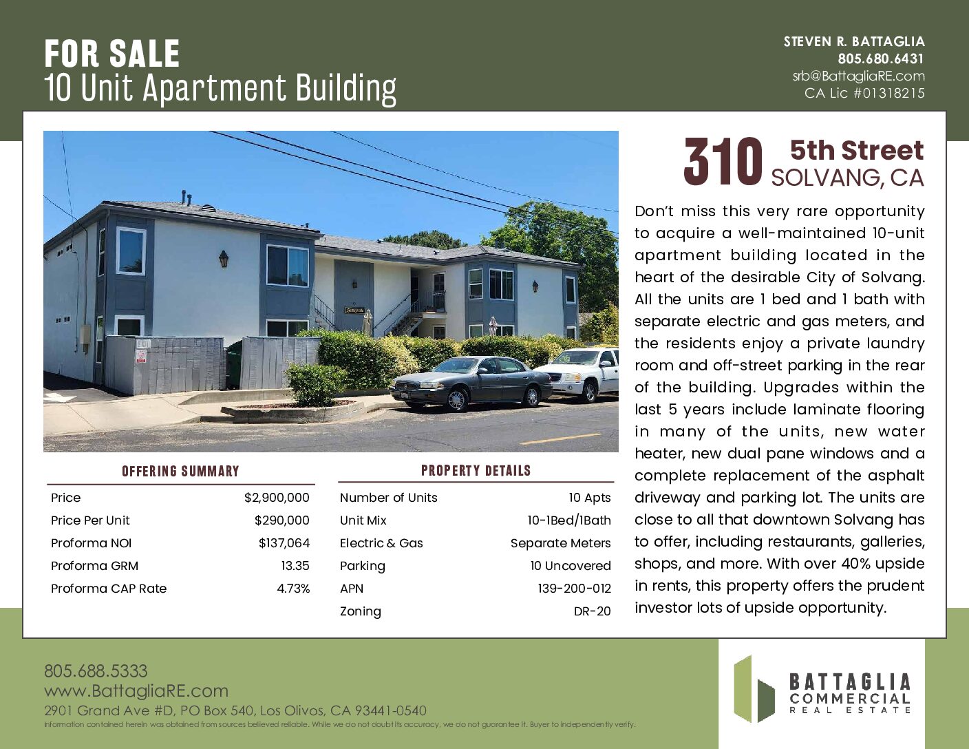 310 5th St Flyer BCRE