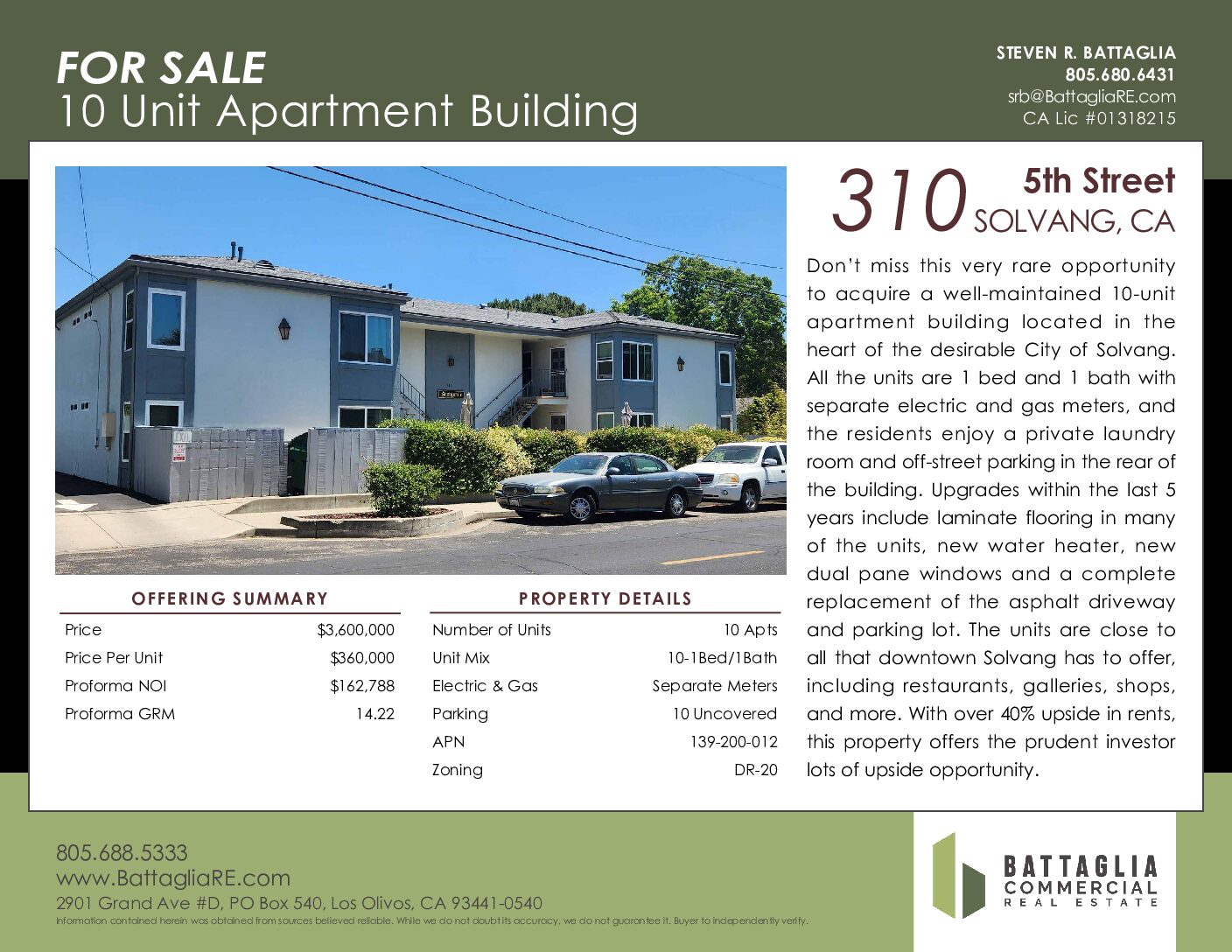 310 5th St Flyer BCRE
