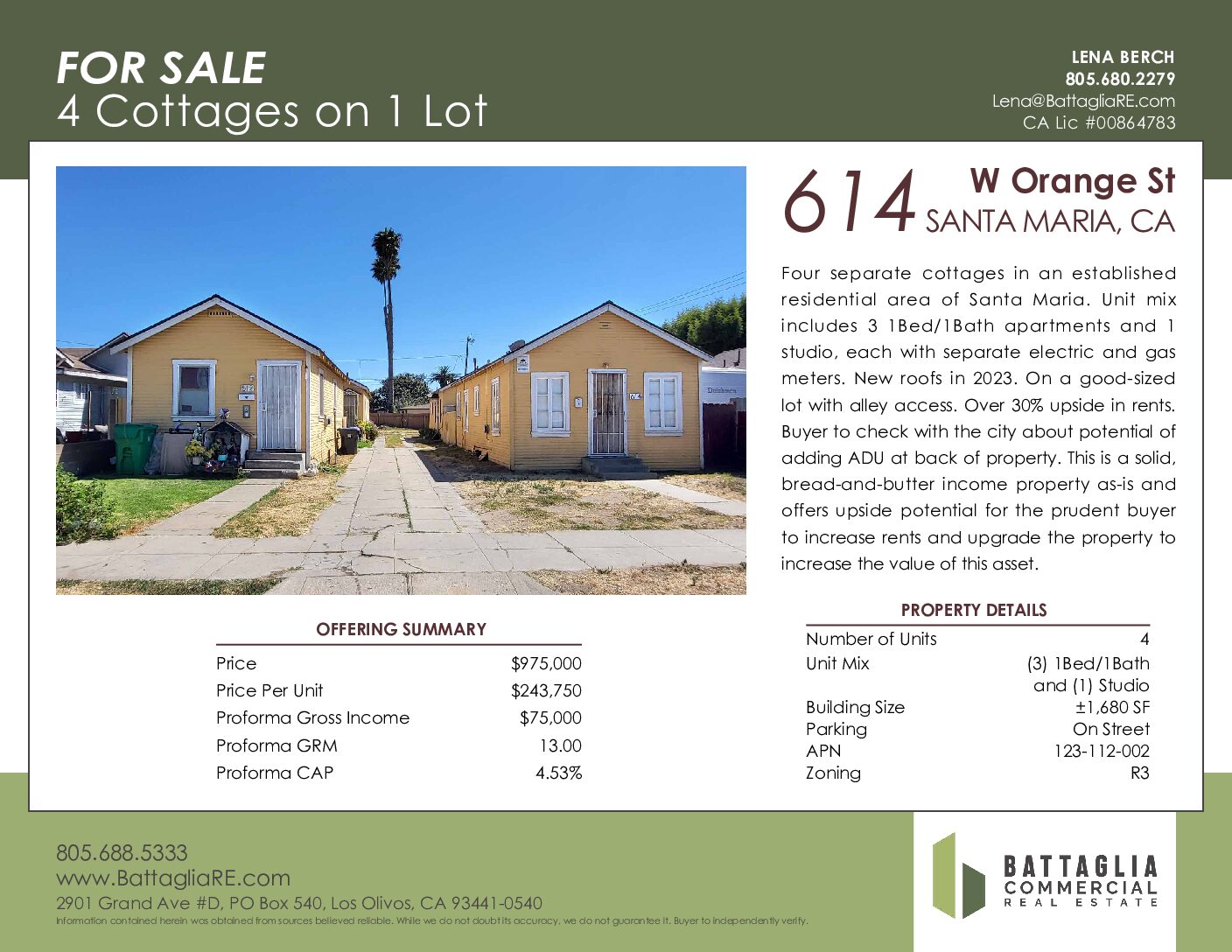 614 W Orange St Flyer BCRE