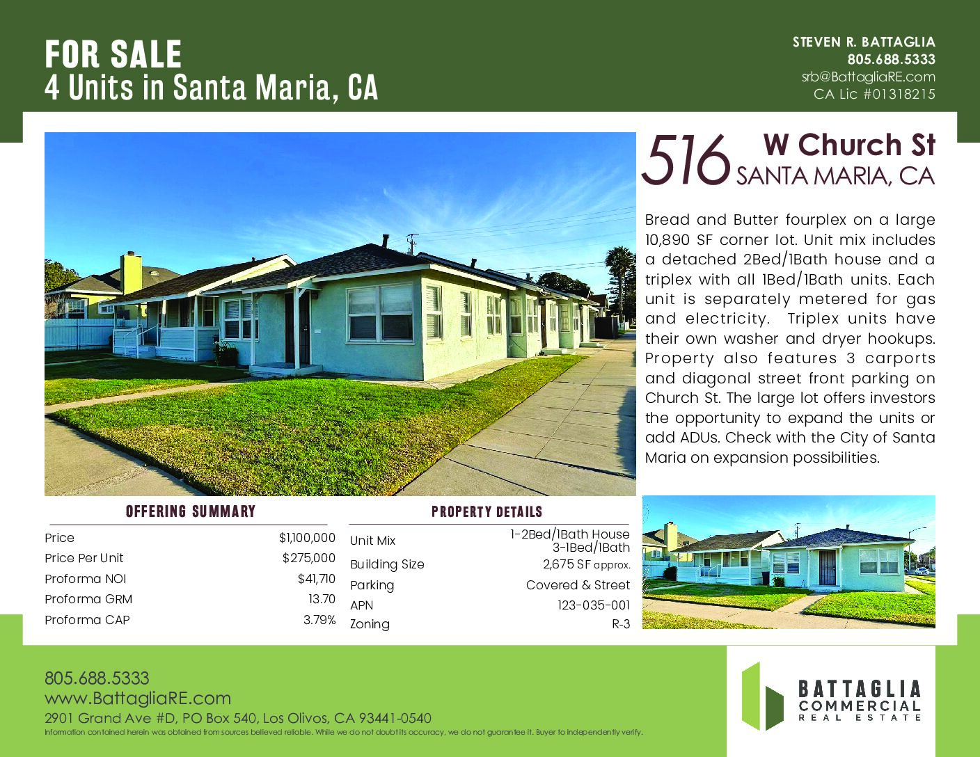 516 W Church St Flyer BCRE_web